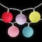 10ct. Multicolor LED Yarn Ball Summer String Lights